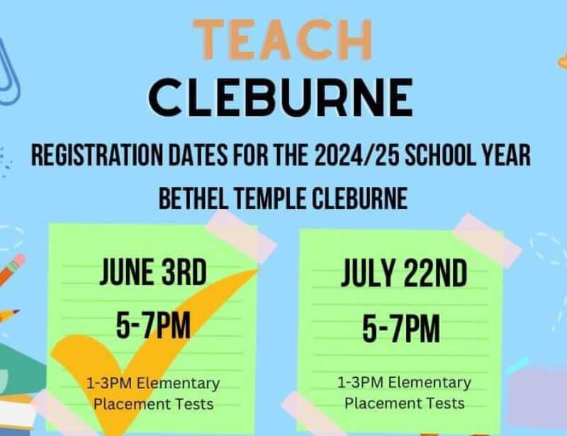 TEACH Cleburne Registration