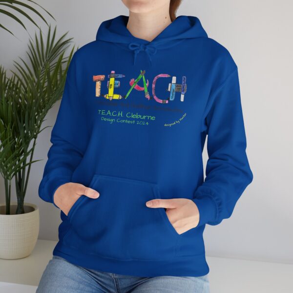 Hunter's Creative TEACH Hoodie - Adult Sizes - Image 4