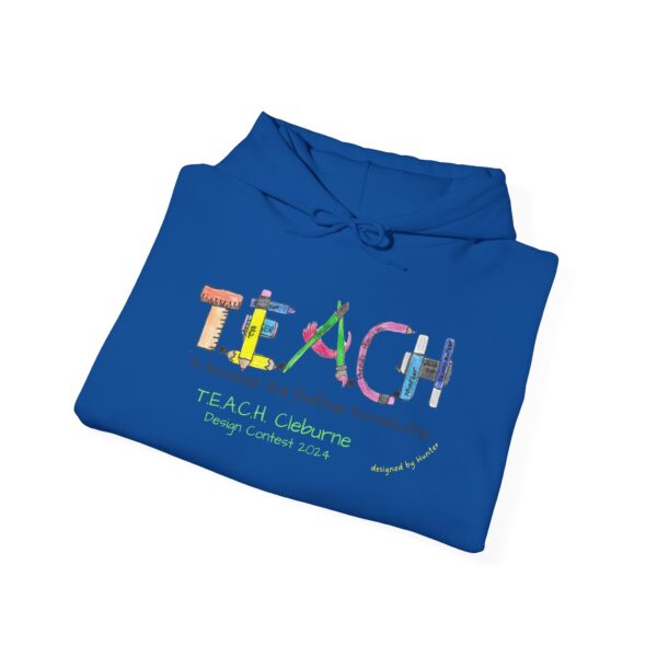 Hunter's Creative TEACH Hoodie - Adult Sizes - Image 2